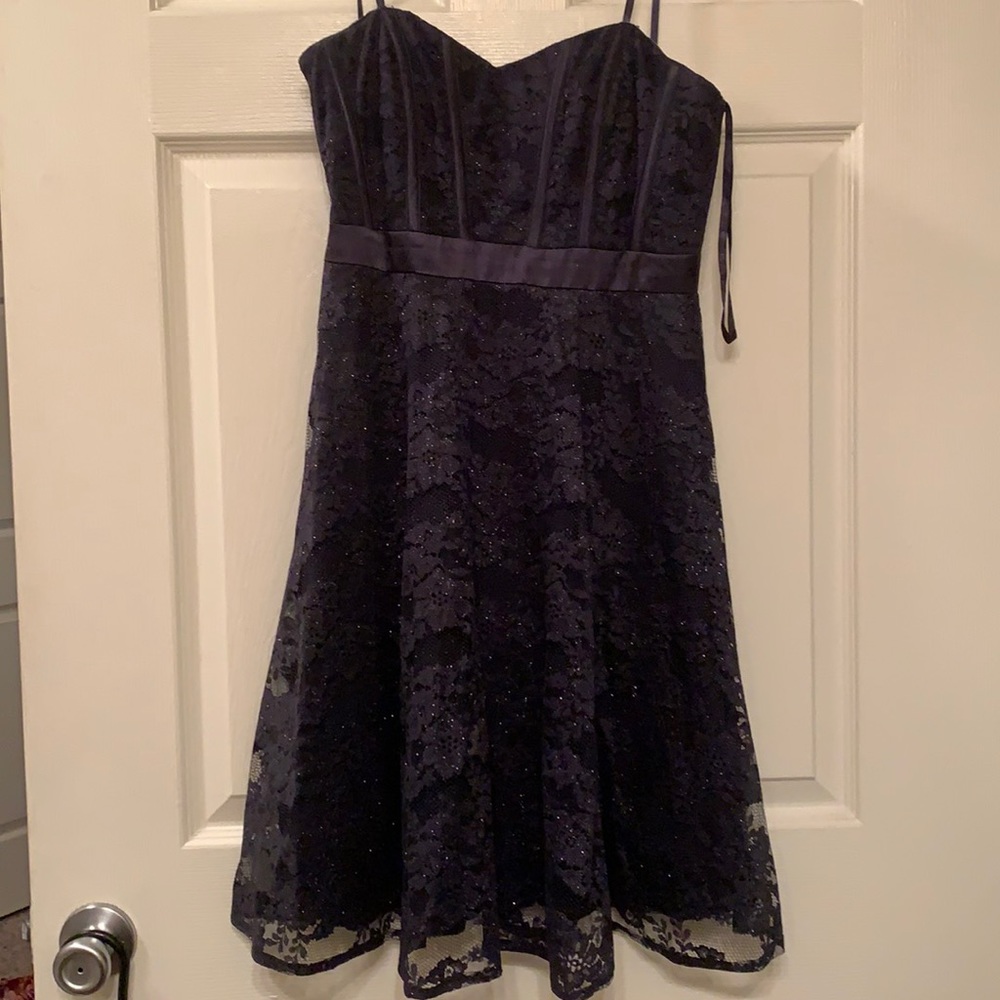Strapless formal dress
